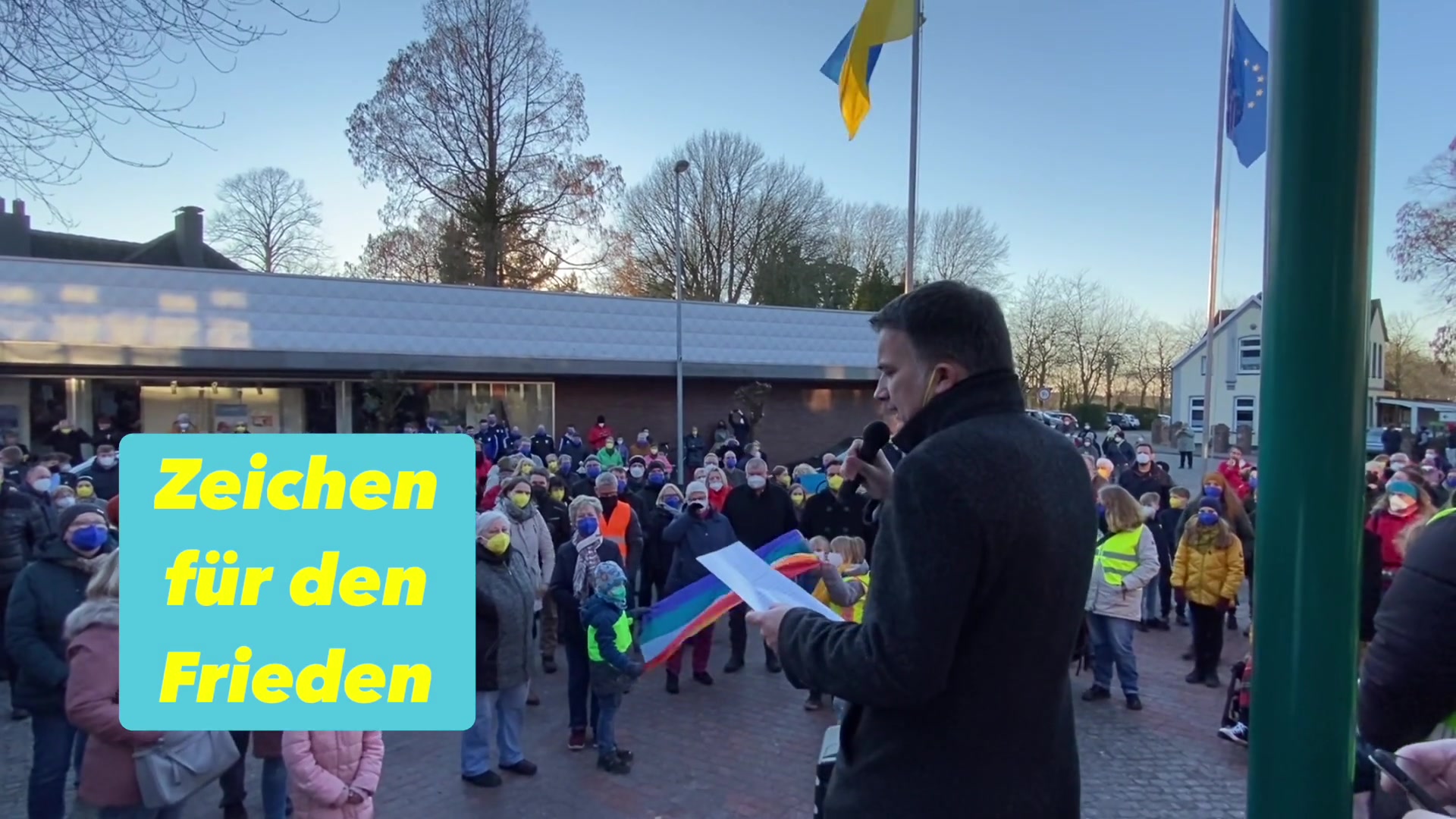 Ein Band in Bunde für den Frieden