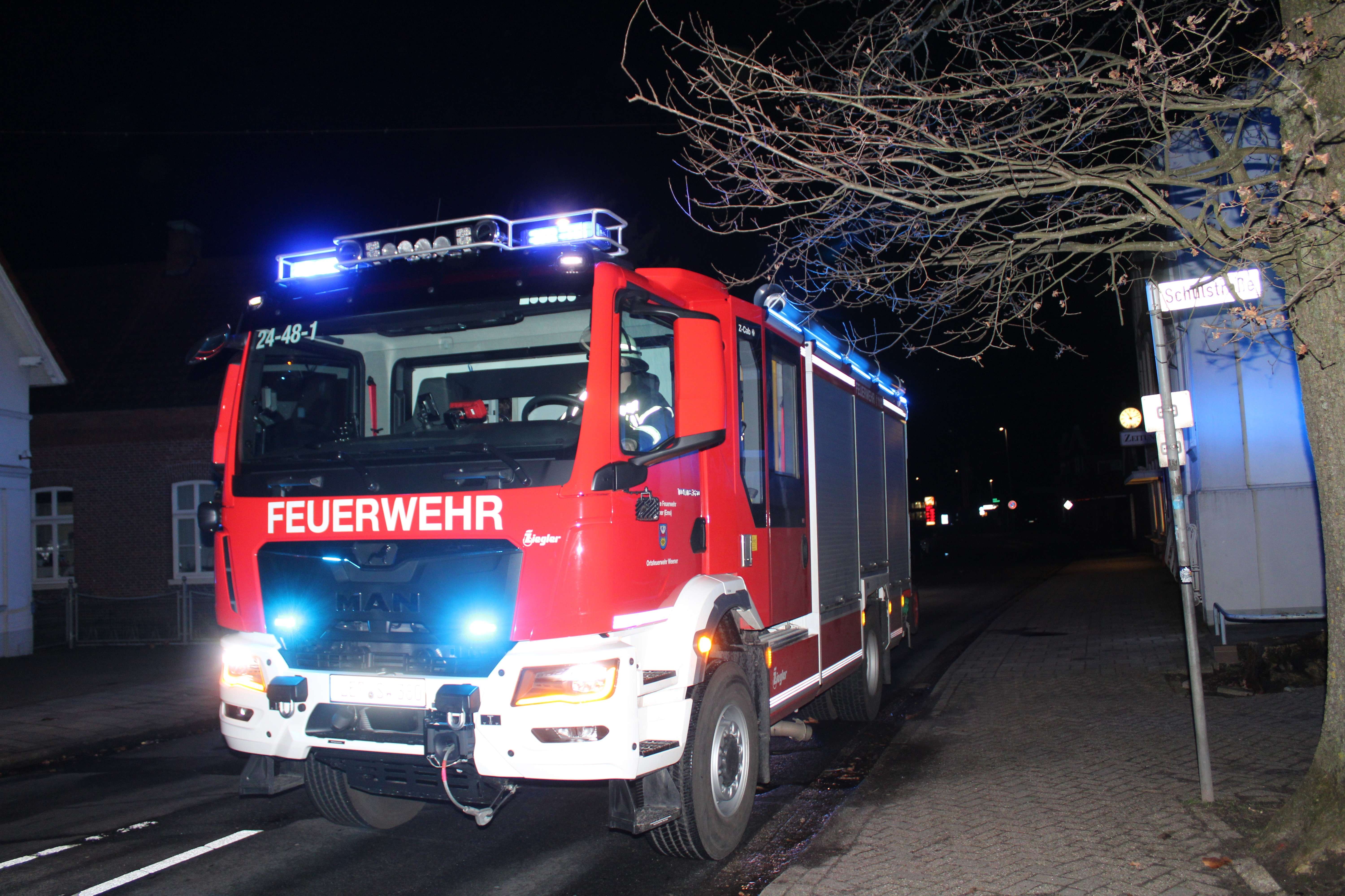 Der Sturmeinsatz in Weener.
© J. Rand/Feuerwehr