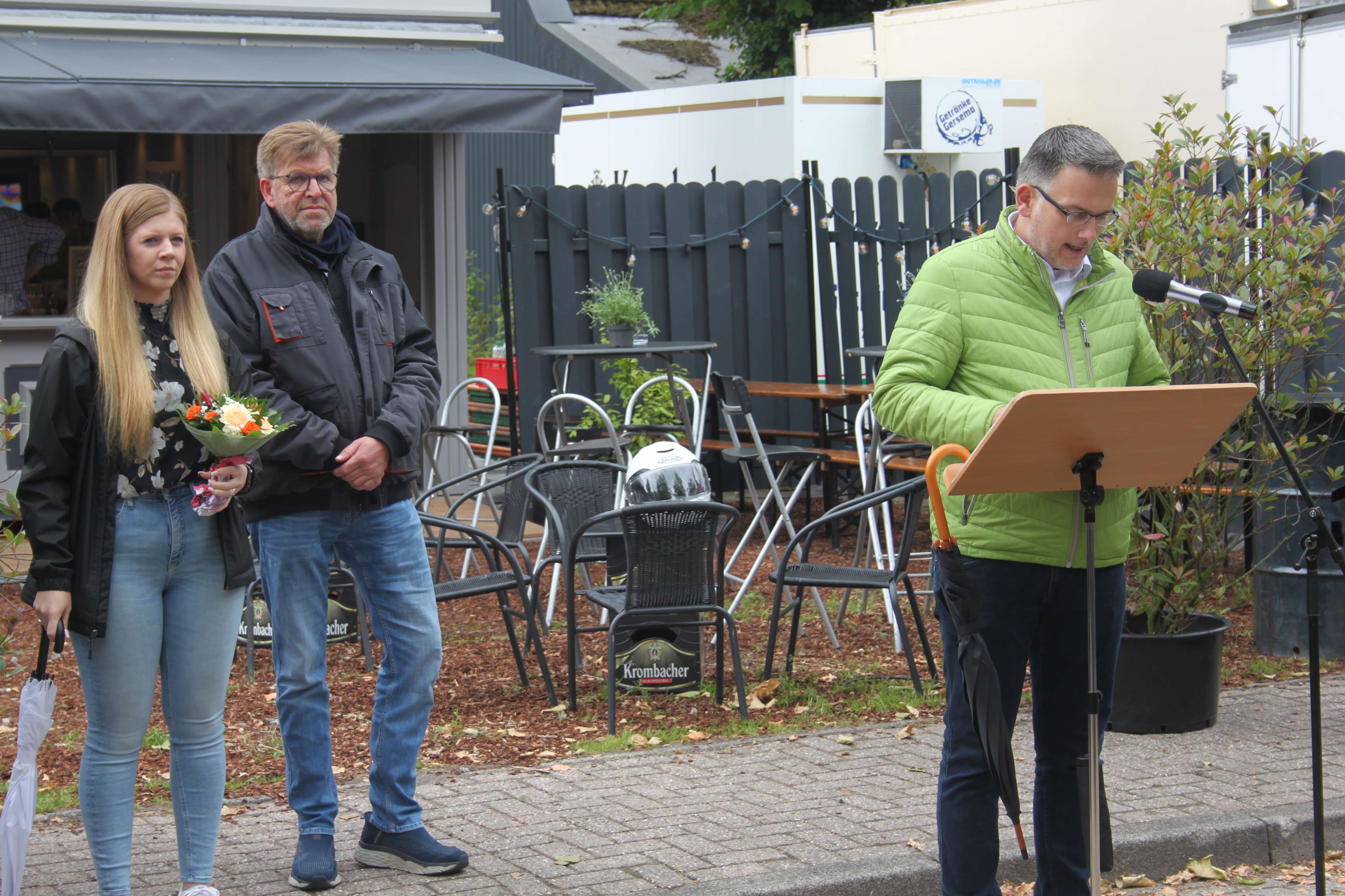 Bundes Bürgermeister Uwe Sap schlug in seiner Eröffnungsrede auch ernste Töne an. © Busemann