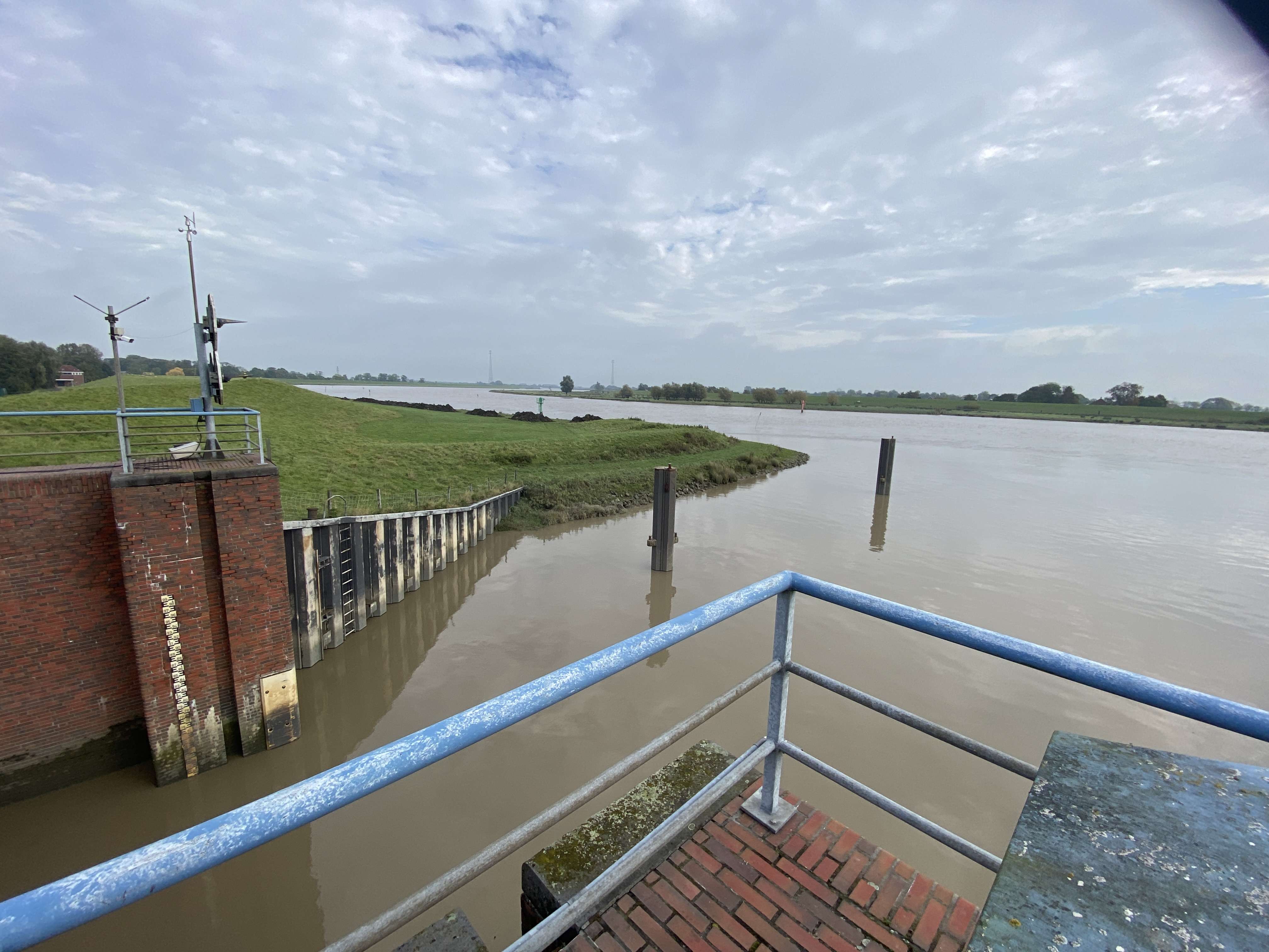 An dieser Stelle wurden die Tiere in die Ems getrieben. © Hanken